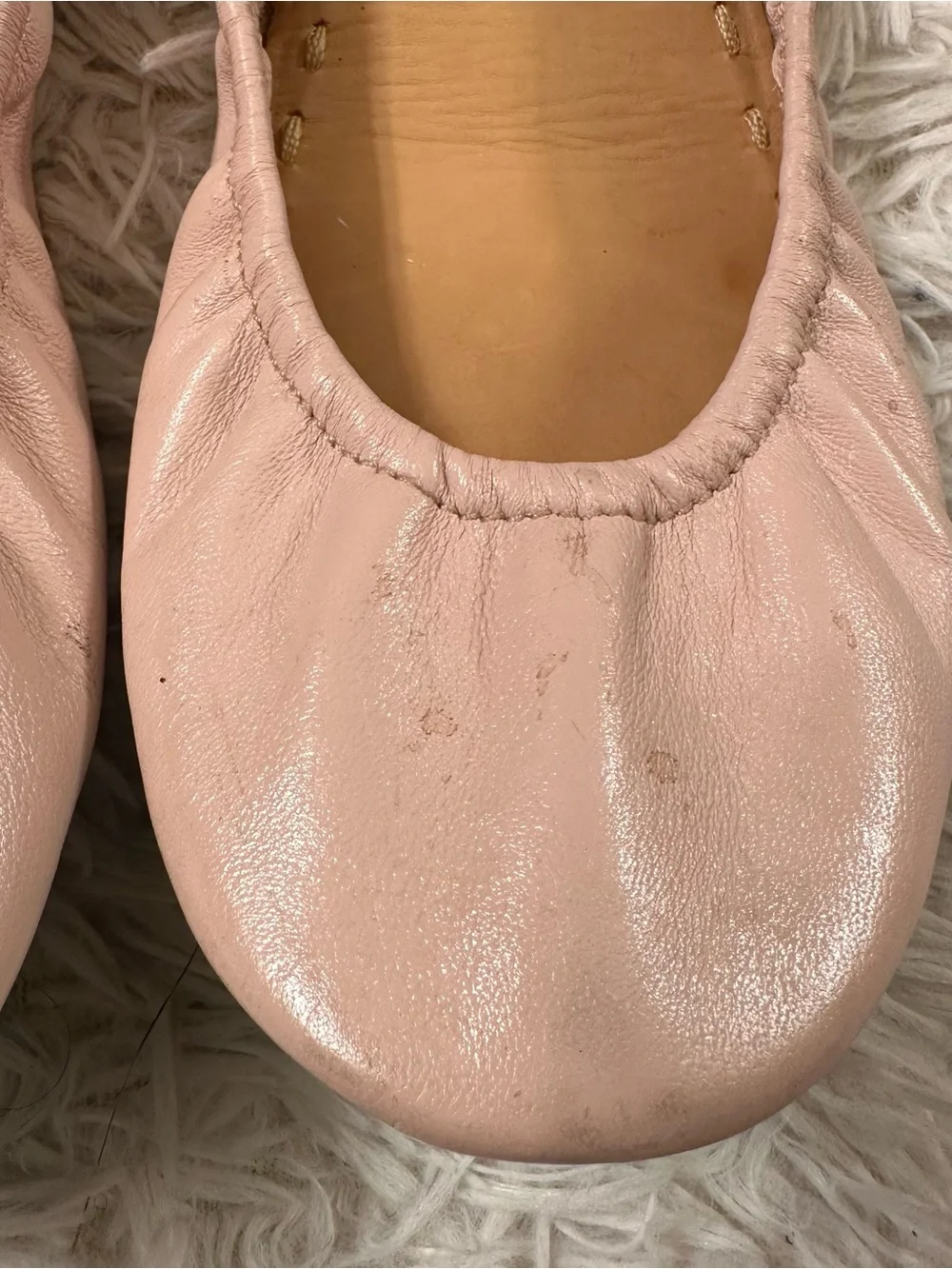 Tieks Ballerina Ballet Flat in Blush Pink size 9